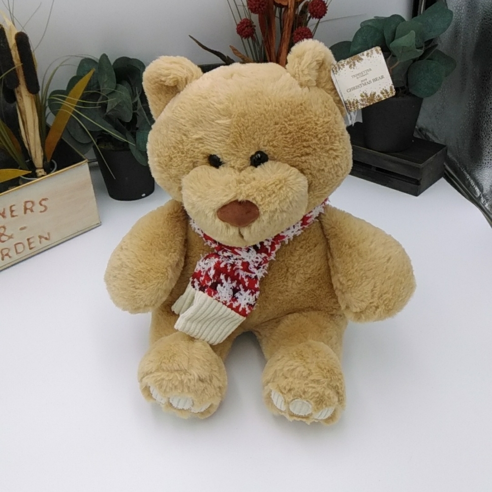 2019 trimsetter by Dillard's 2019 holiday Christmas plush Bear stuffed animal